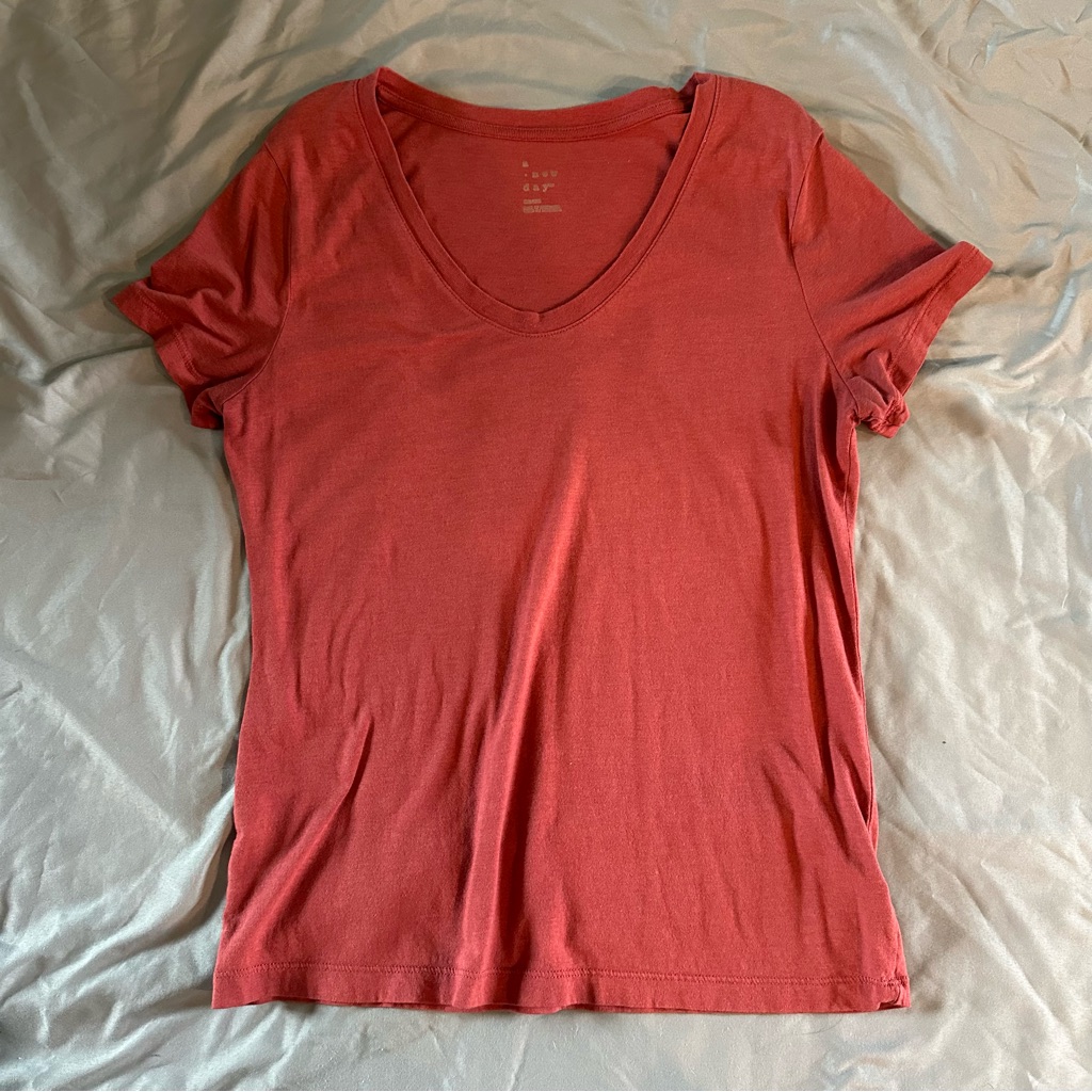 A New Day - T-Shirt - Red - Sz: M